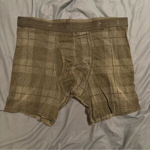 2UNDR Men's Plaid Boxer Briefs